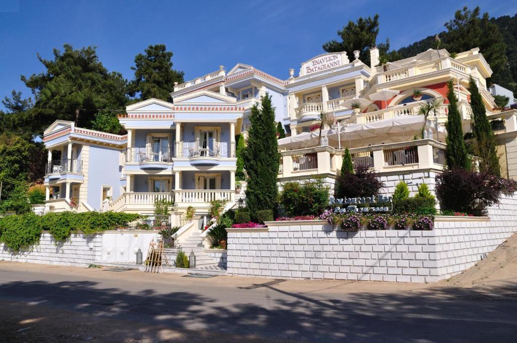 Enavlion Hotel Chrysi Ammoudia Bagian luar foto